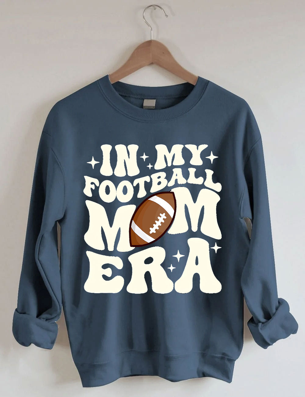 Customized In My Football Mom Era Sweatshirt