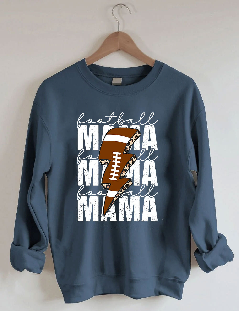 Customized Football Mama Sweatshirt
