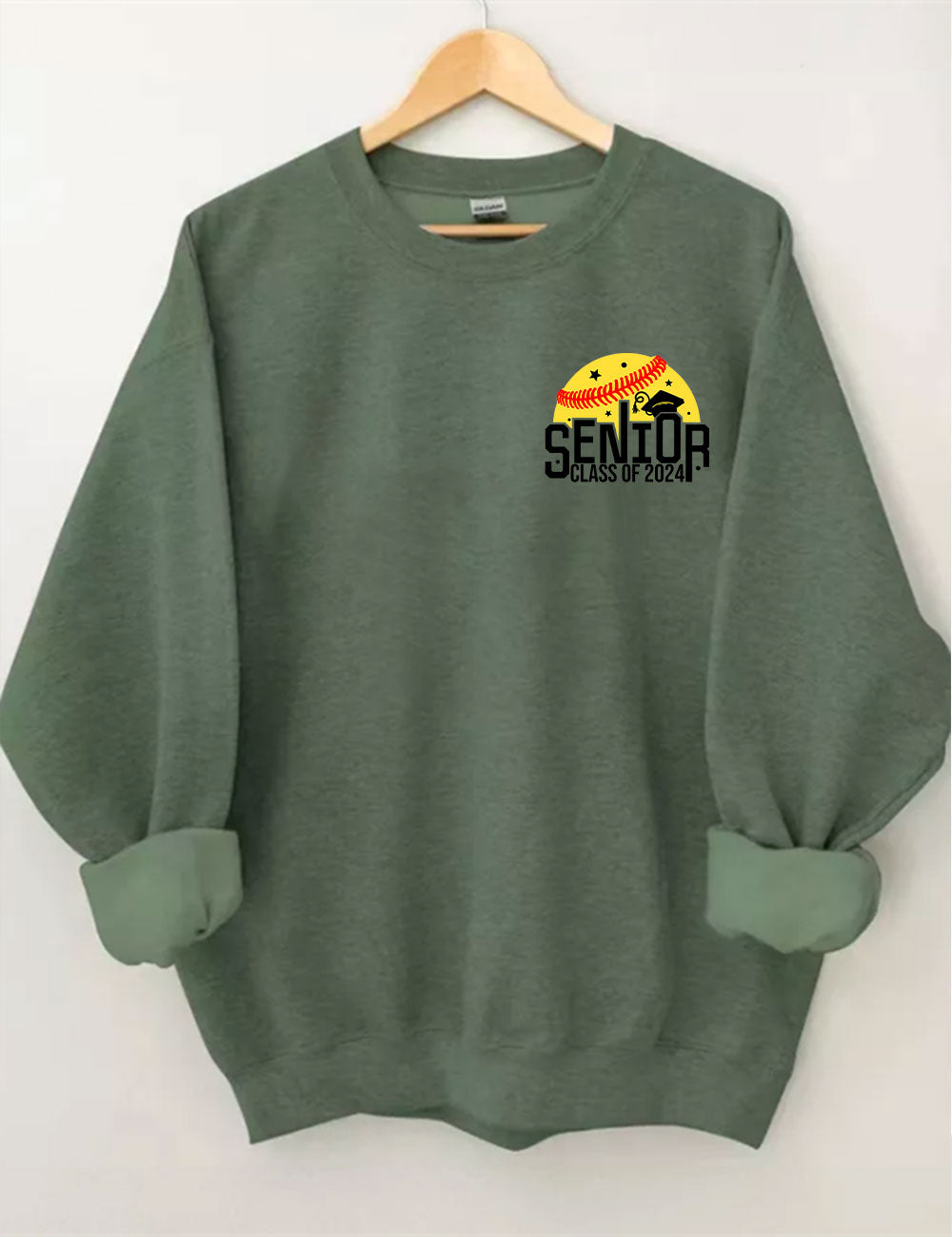 2024 Softball Senior Custom Sweatshirt