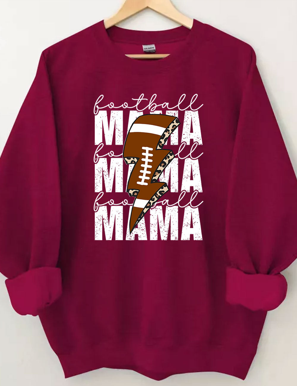 Customized Football Mama Sweatshirt