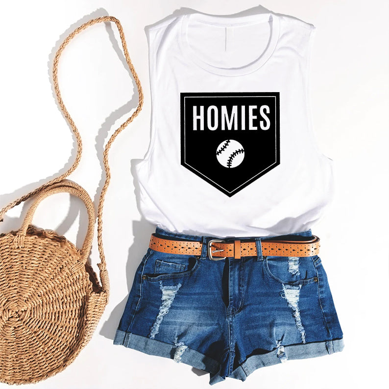HOMIES Baseball Tank Top