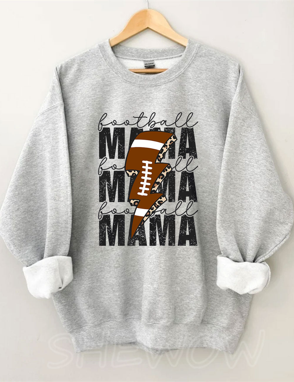 Customized Football Mama Sweatshirt