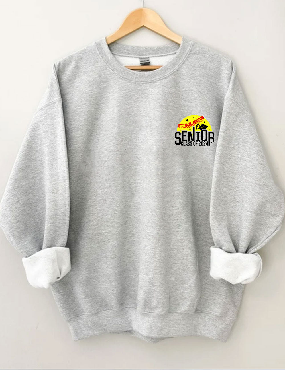 2024 Softball Senior Custom Sweatshirt