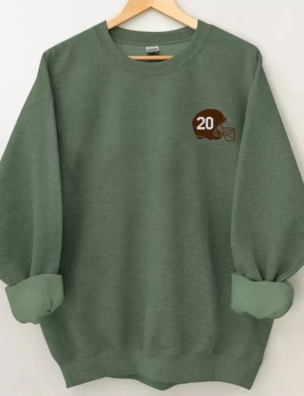 Football Customized Number Sweatshirt