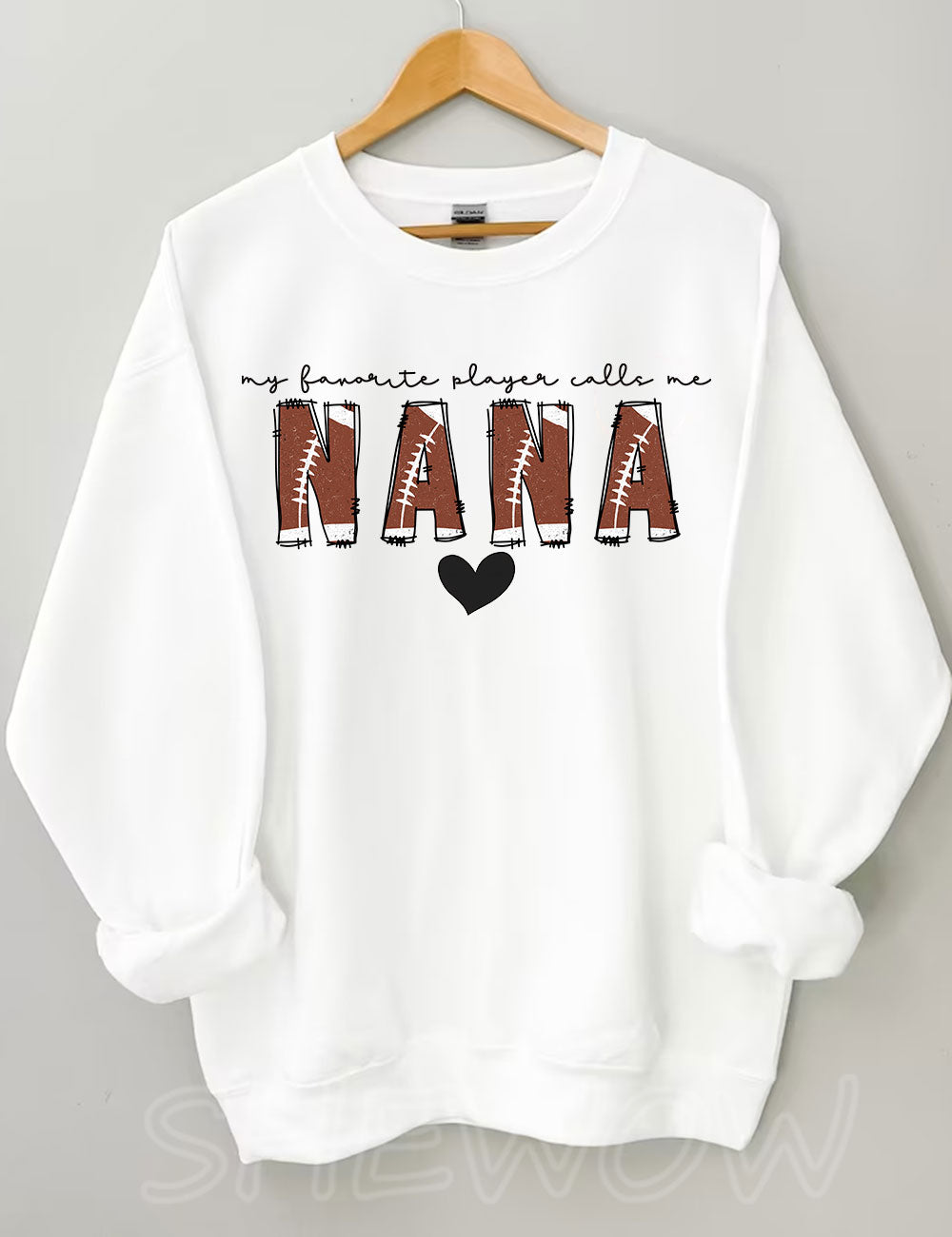 Custom Football Nana Sweatshirt