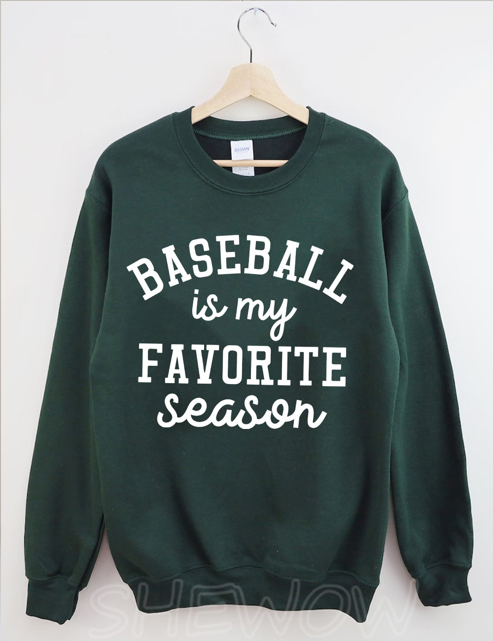 Baseball Is My Favorite Season Sweatshirt