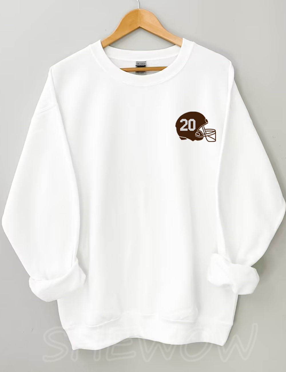 Football Customized Number Sweatshirt