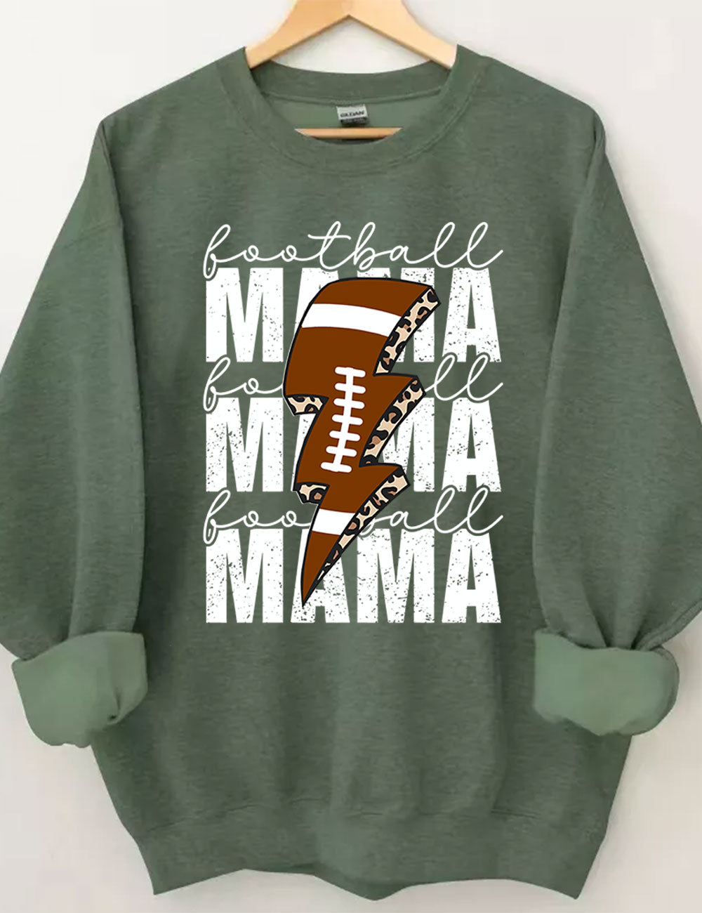 Customized Football Mama Sweatshirt