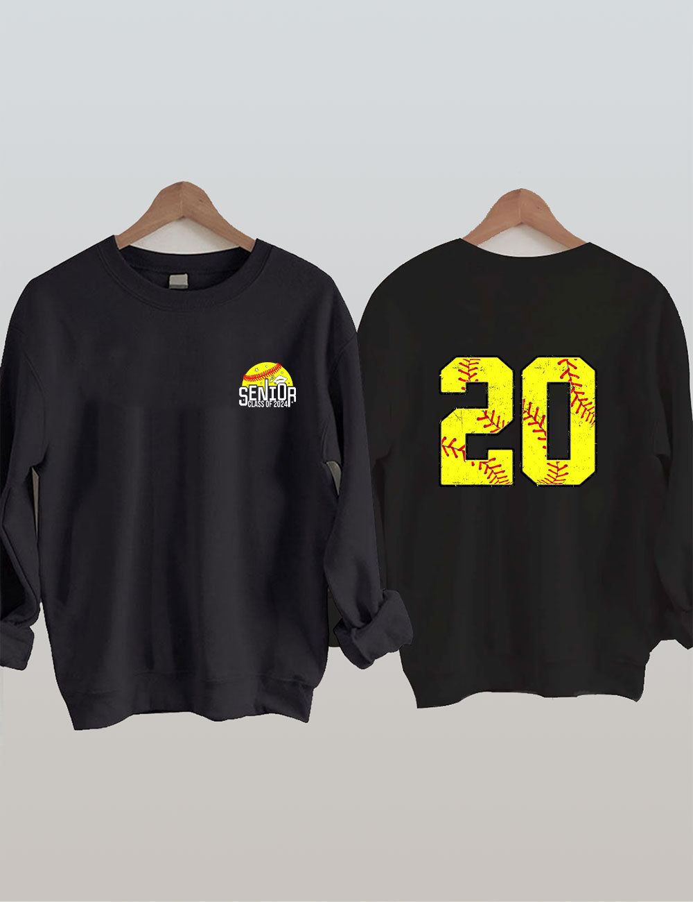 2024 Softball Senior Custom Sweatshirt