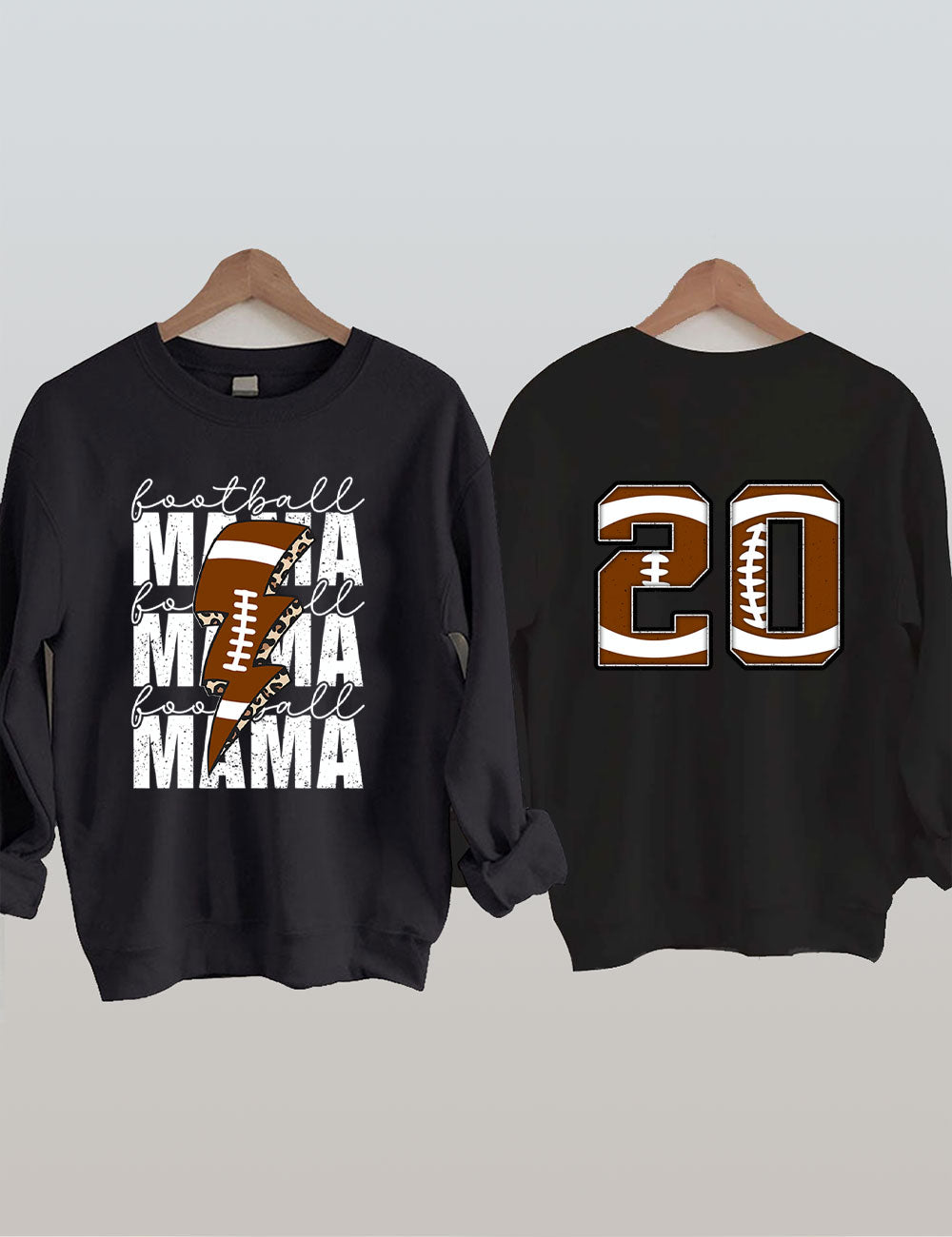 Customized Football Mama Sweatshirt