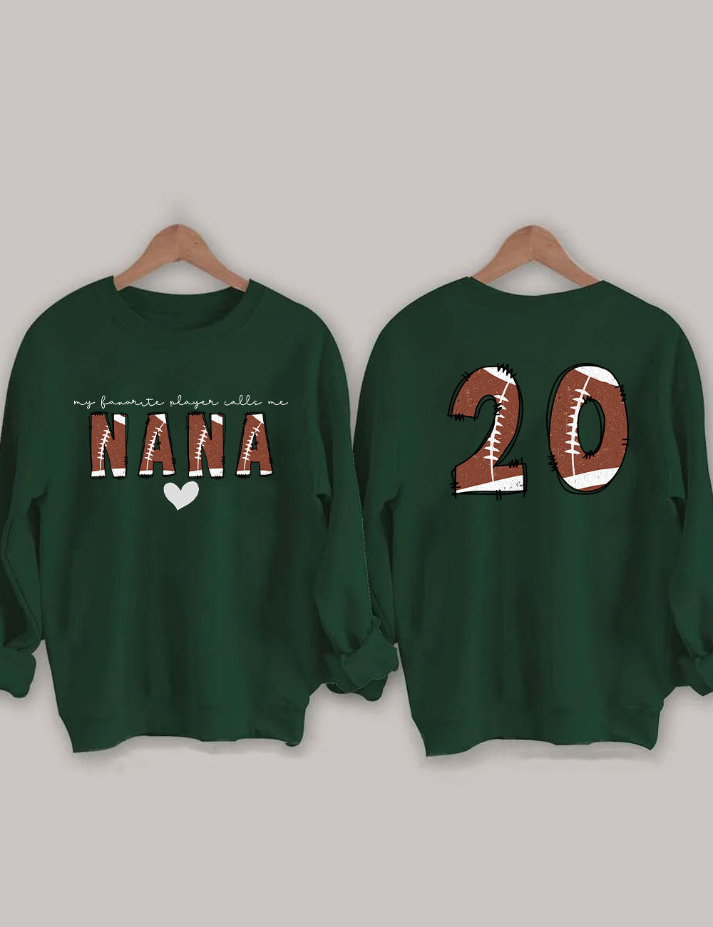 Custom Football Nana Sweatshirt