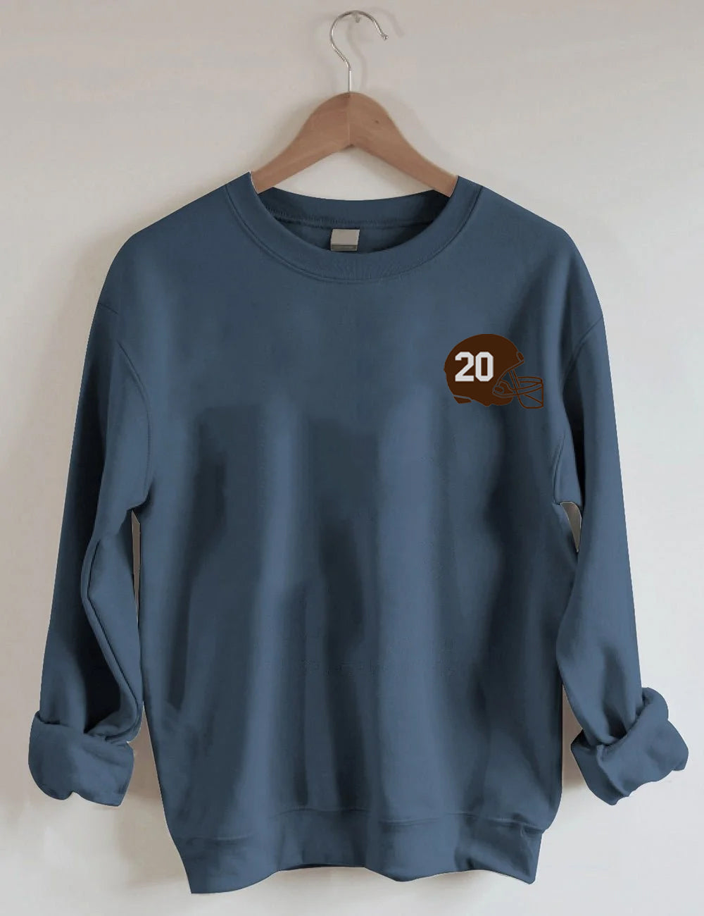 Football Customized Number Sweatshirt