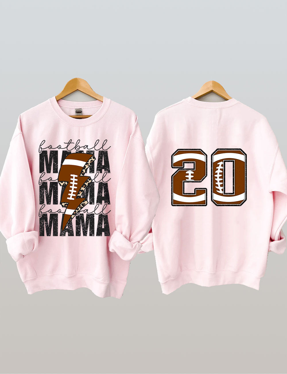 Customized Football Mama Sweatshirt