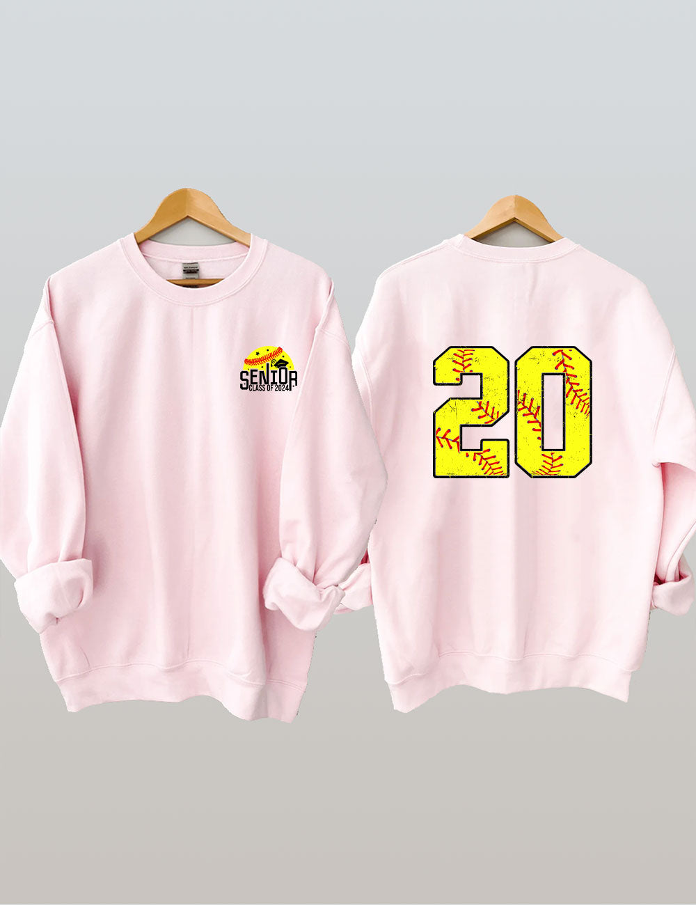 2024 Softball Senior Custom Sweatshirt