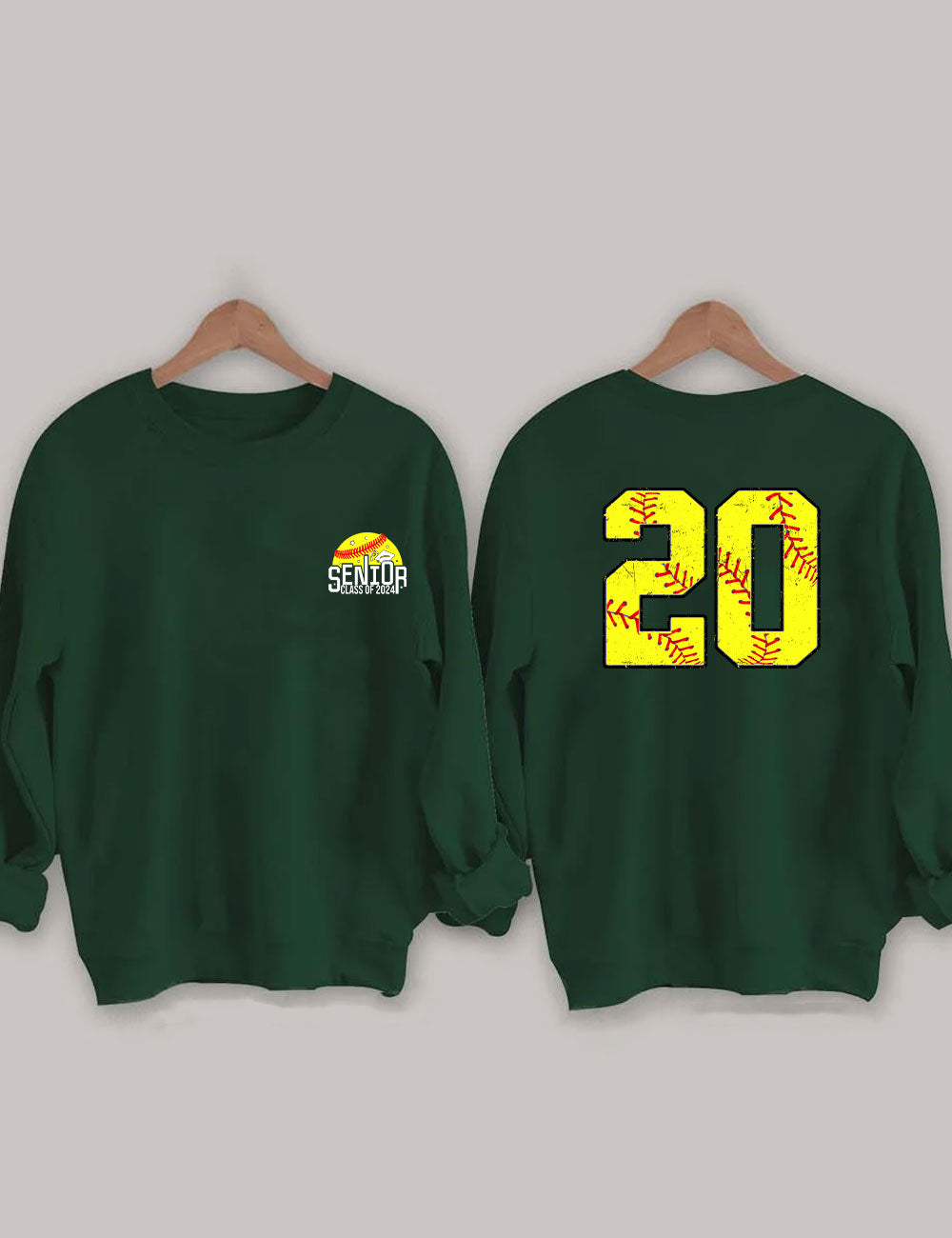 2024 Softball Senior Custom Sweatshirt
