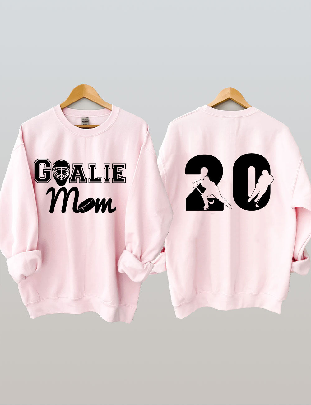 Ice Hockey Goalie Mom Custom Sweatshirt