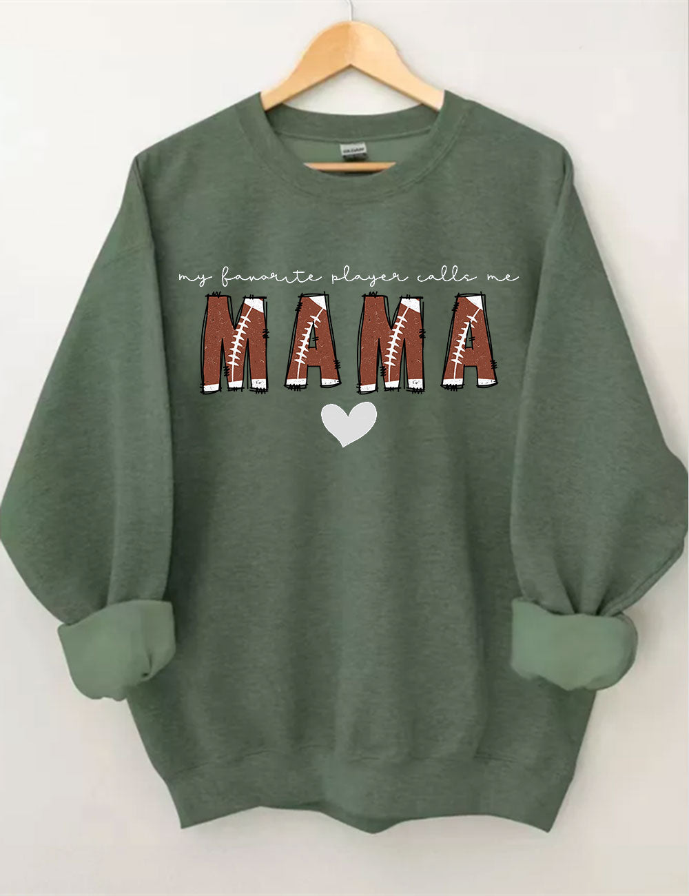 Custom Football Mama Sweatshirt