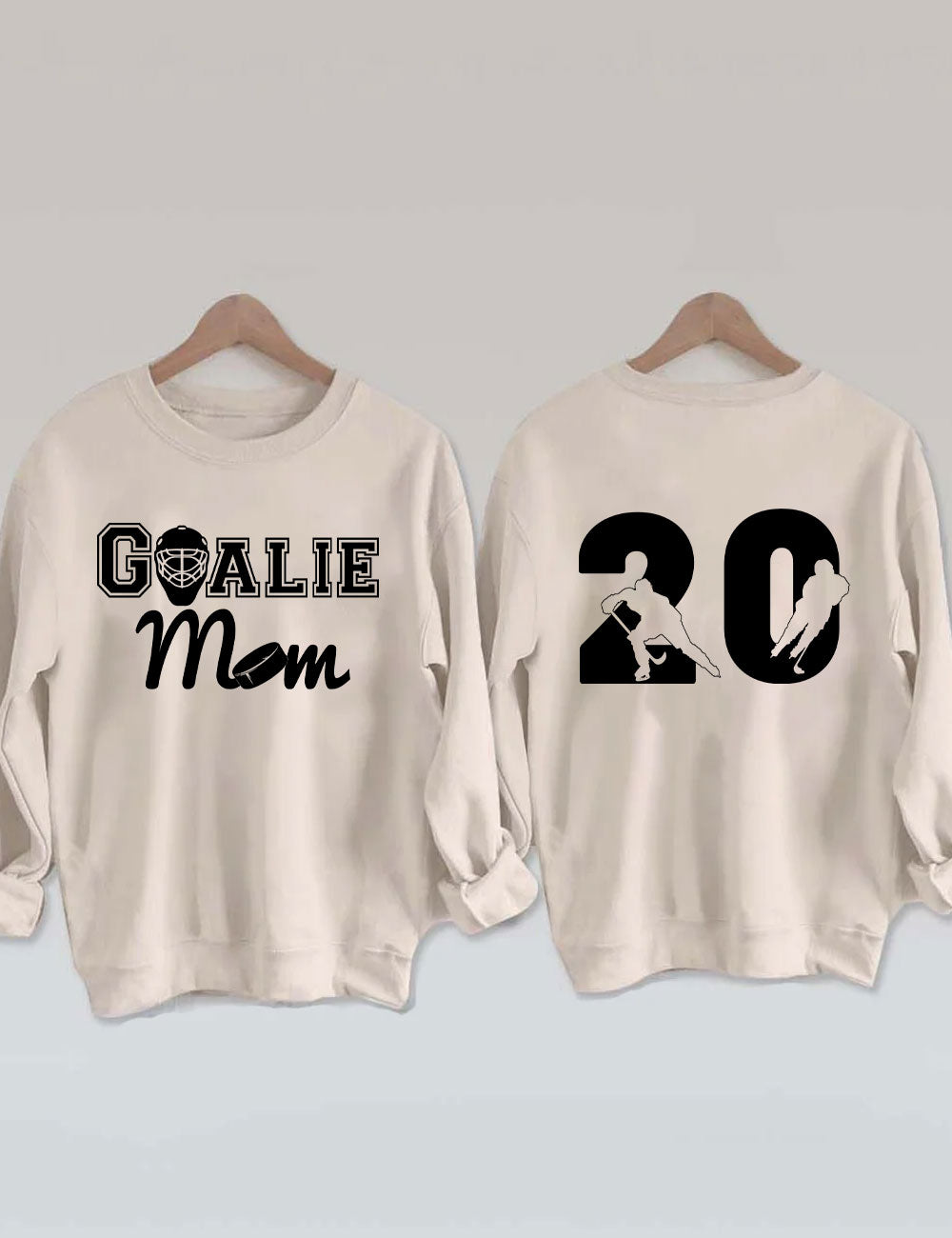 Ice Hockey Goalie Mom Custom Sweatshirt
