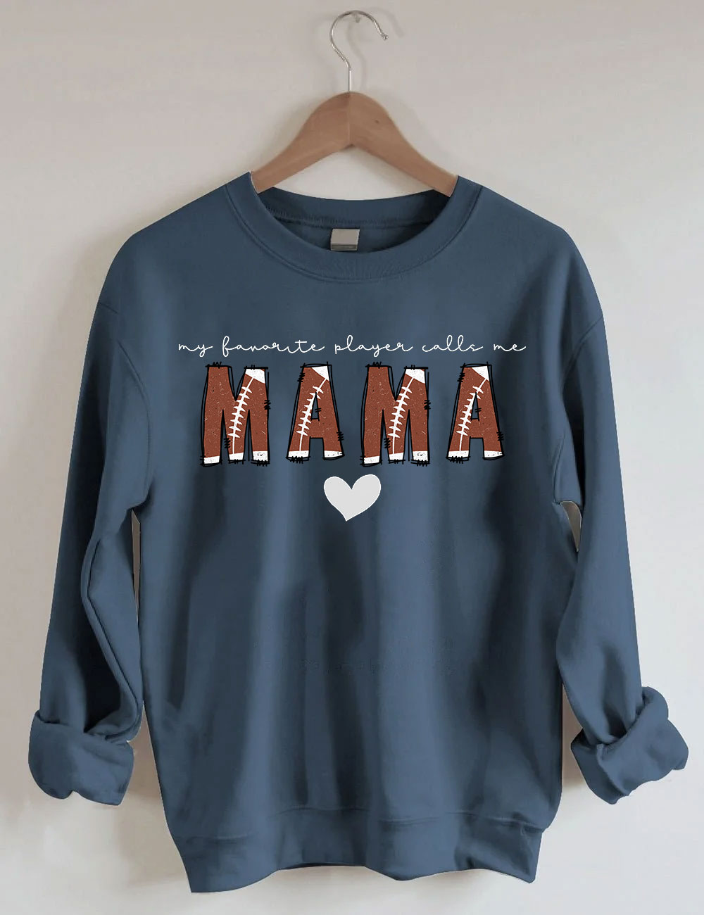 Custom Football Mama Sweatshirt