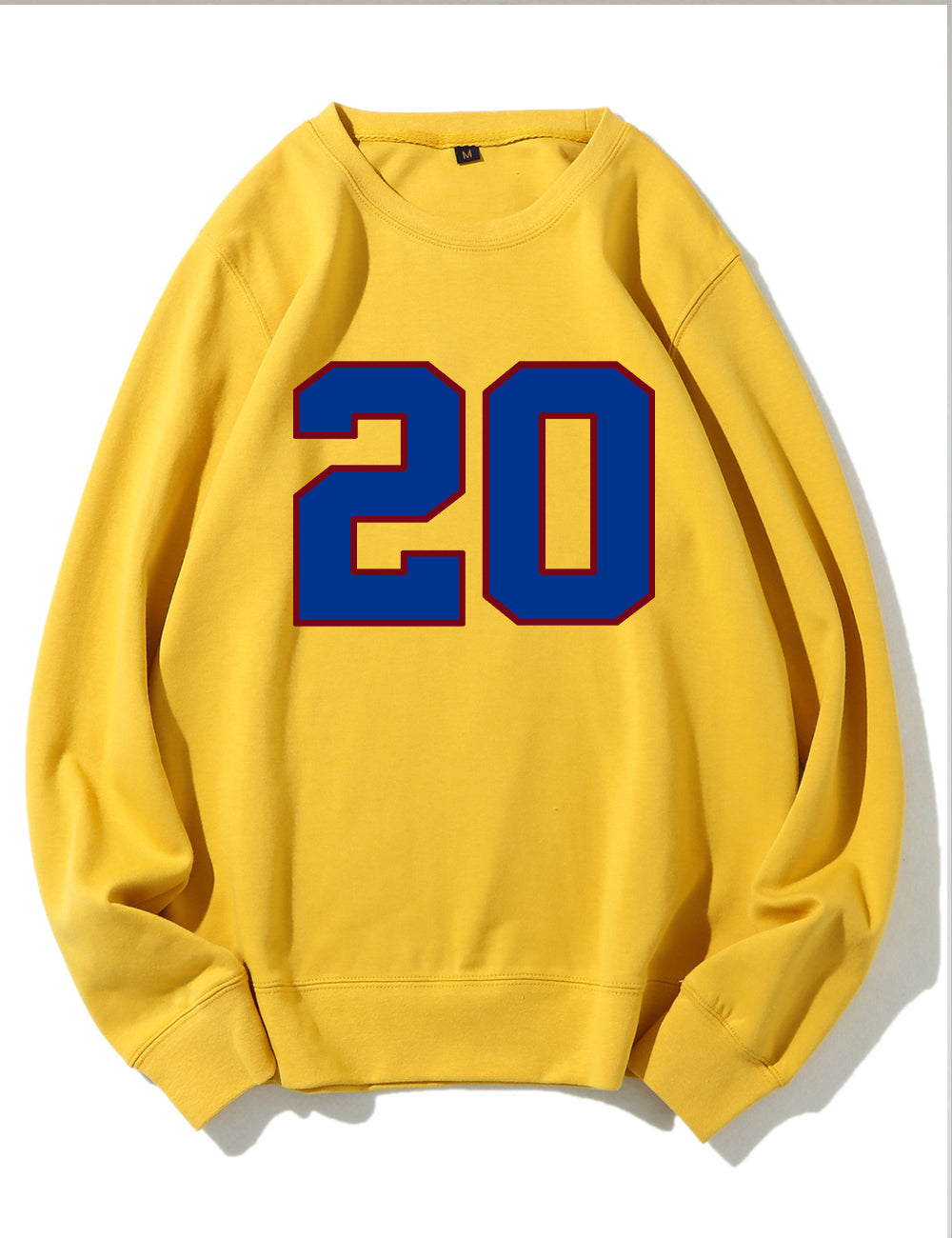 Bills Style Customized Number Sweatshirt
