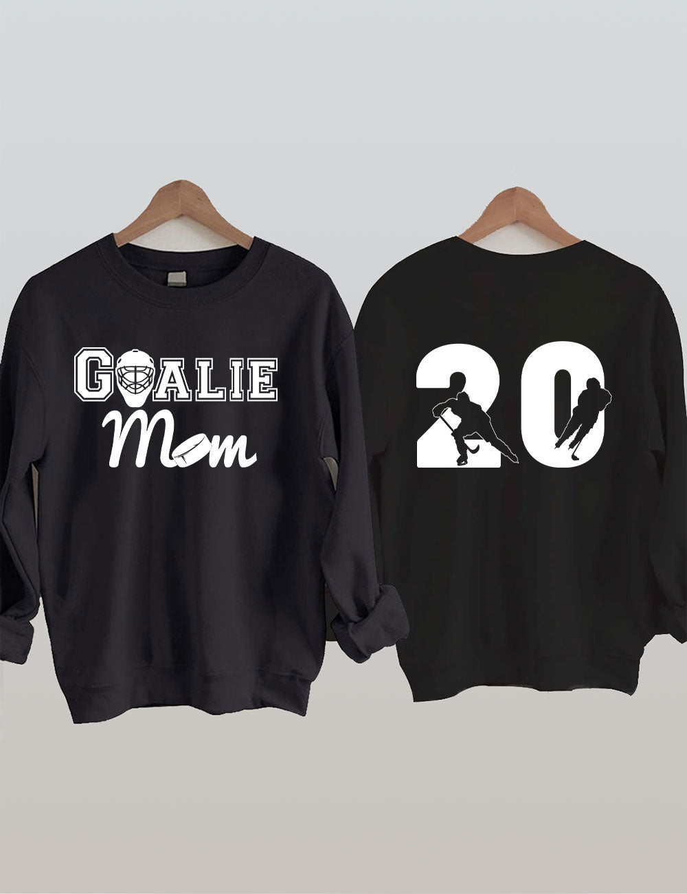 Ice Hockey Goalie Mom Custom Sweatshirt