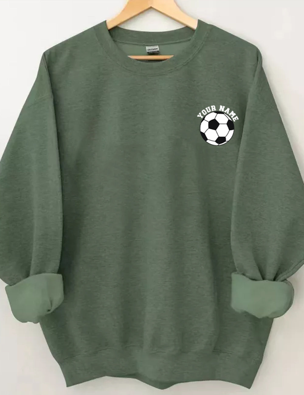 Football Ball Custom Number And Name Sweatshirt