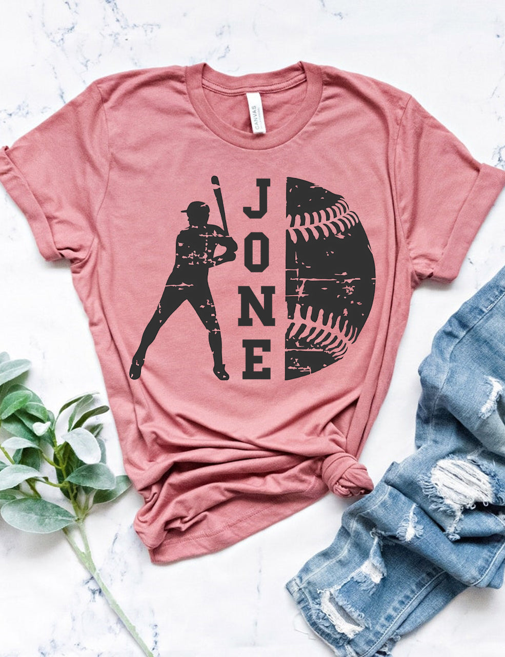 Baseball Personalized Name T-shirt