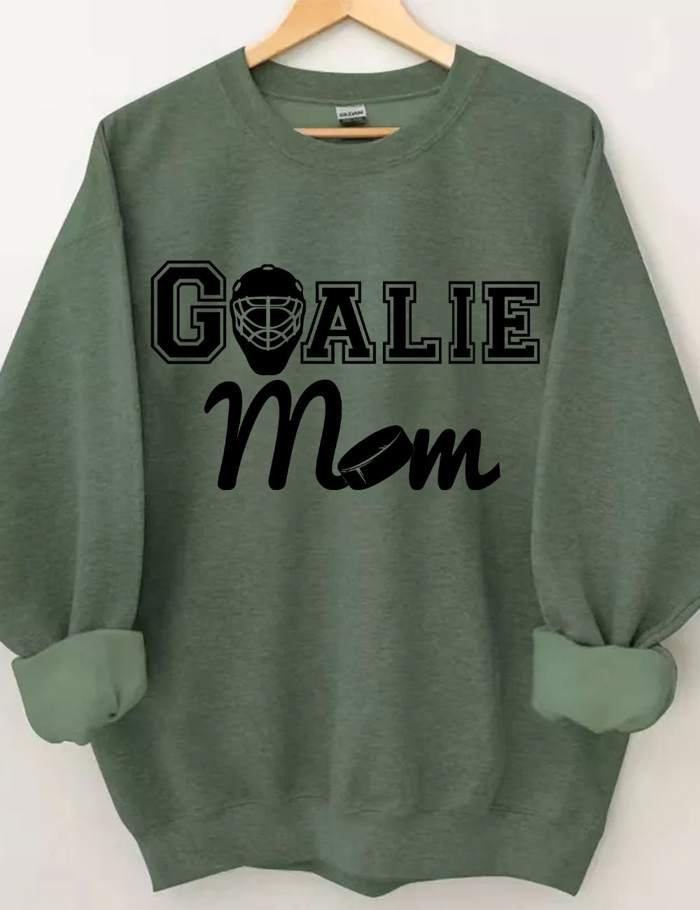 Ice Hockey Goalie Mom Custom Sweatshirt