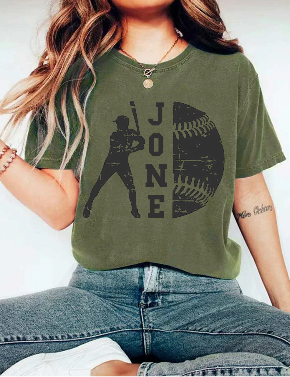 Baseball Personalized Name T-shirt