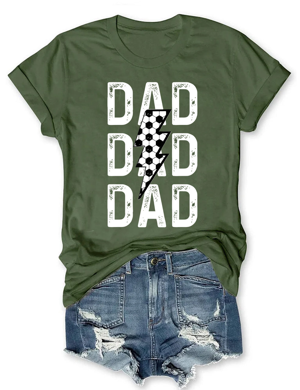 Custom Football Dad T-shirt