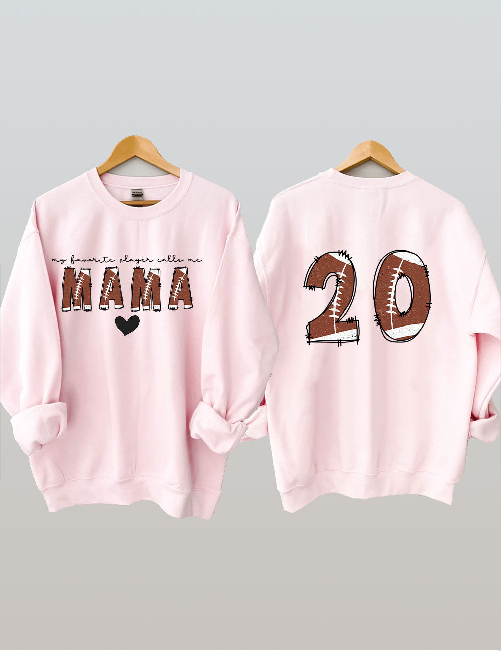 Custom Football Mama Sweatshirt