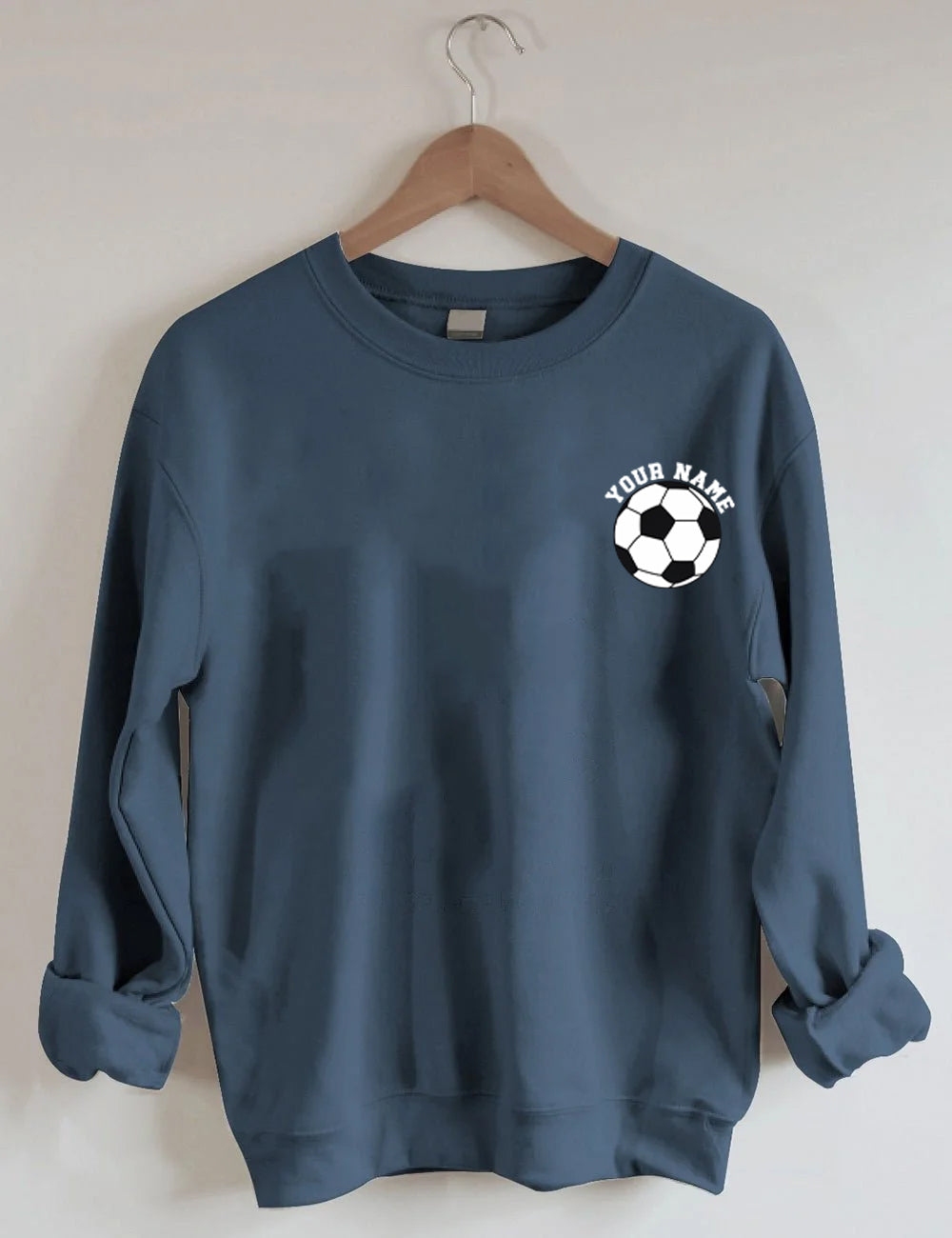 Football Ball Custom Number And Name Sweatshirt
