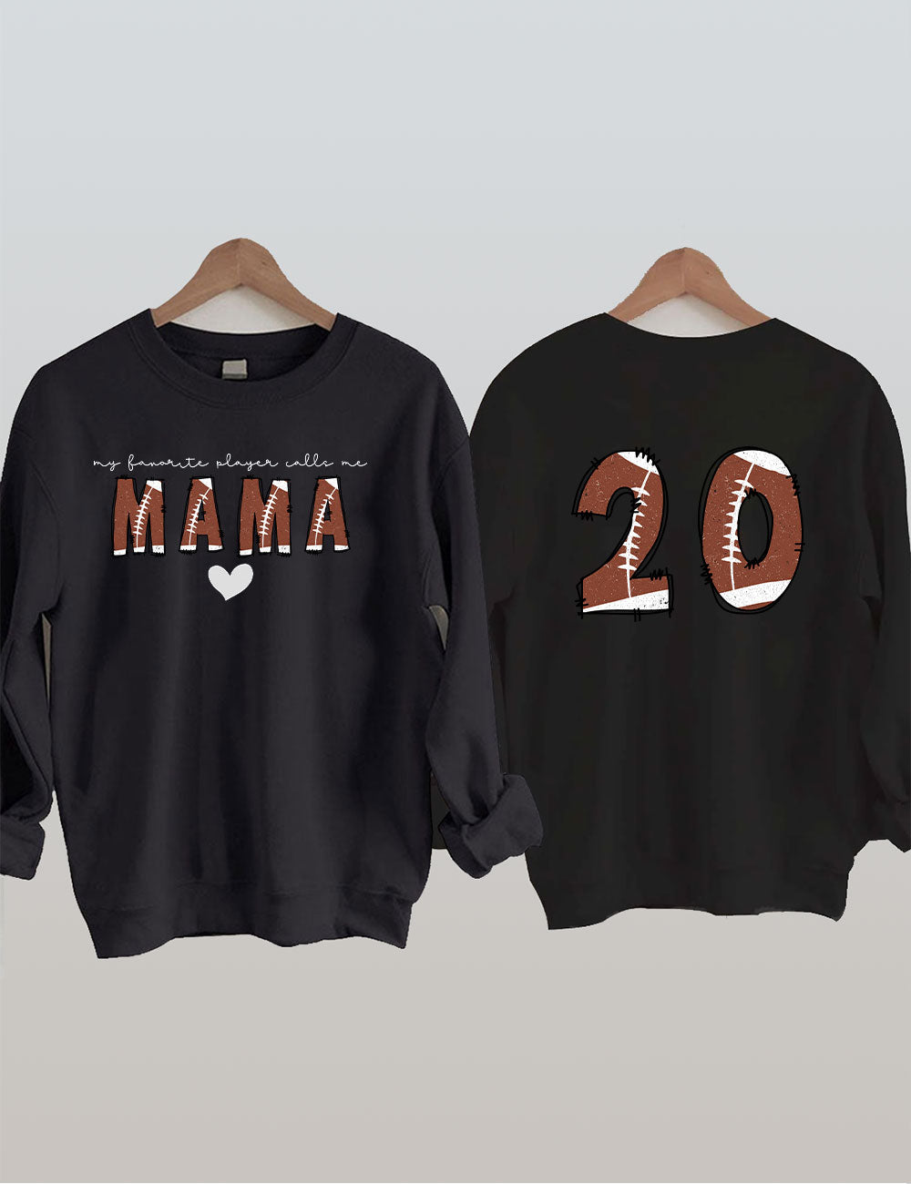 Custom Football Mama Sweatshirt