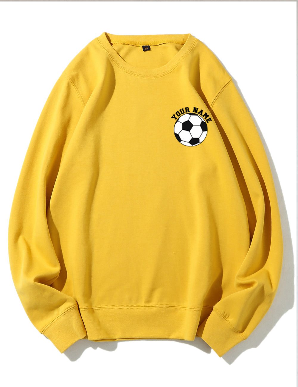 Football Ball Custom Number And Name Sweatshirt