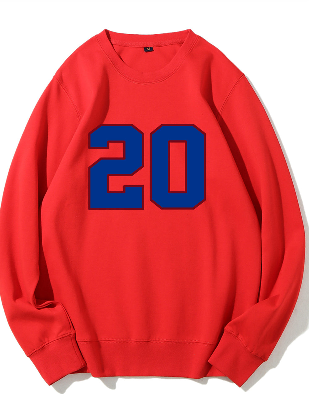 Bills Style Customized Number Sweatshirt