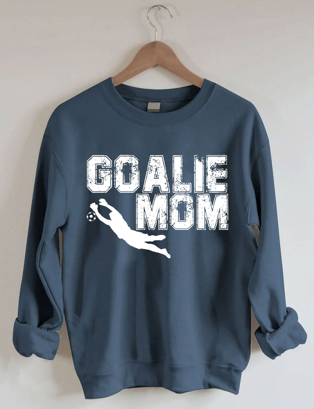 Custom Football Goalie Mom Sweatshirt