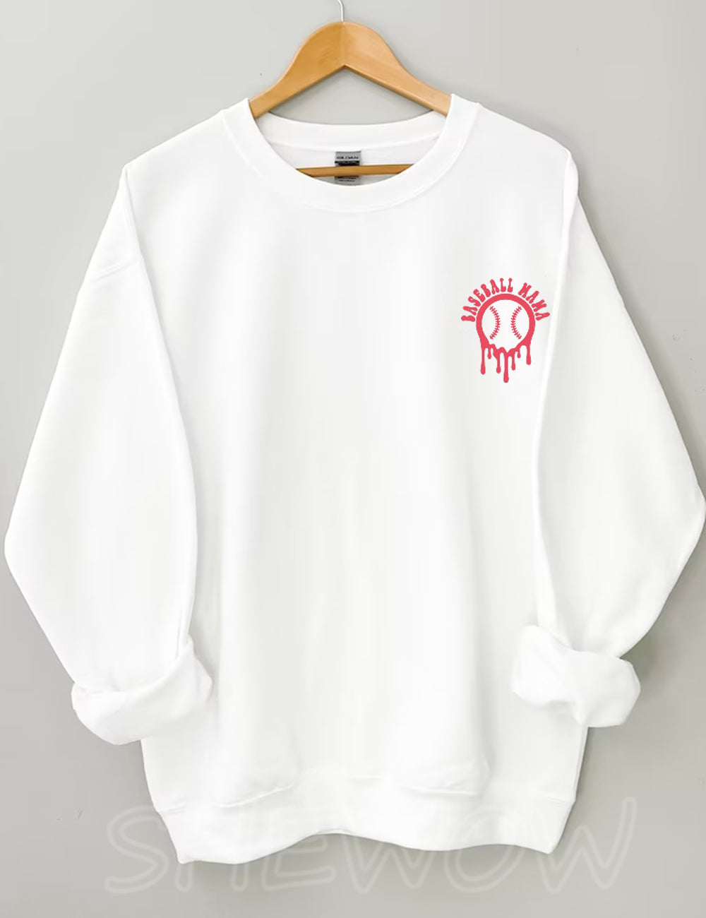 Somebody's Loud Mouth Baseball Mama Sweatshirt