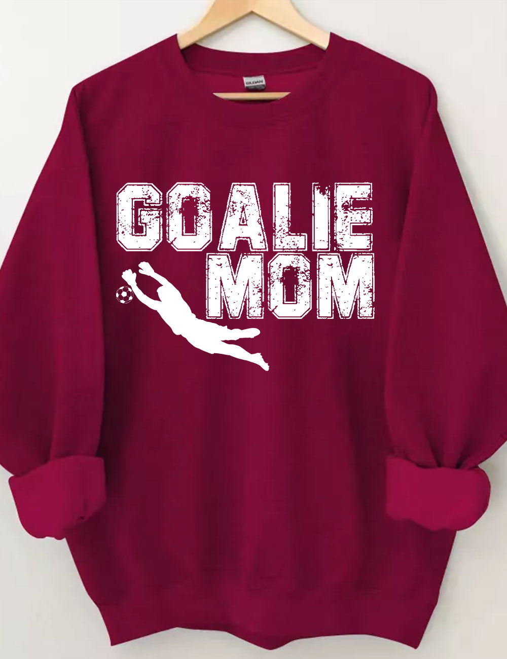 Custom Football Goalie Mom Sweatshirt