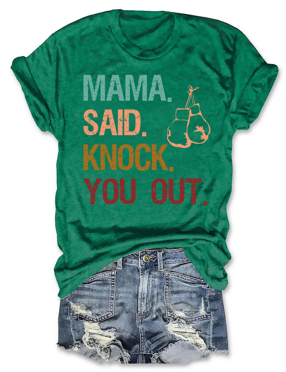 Mama Said Knock You Out Boxing T-shirt