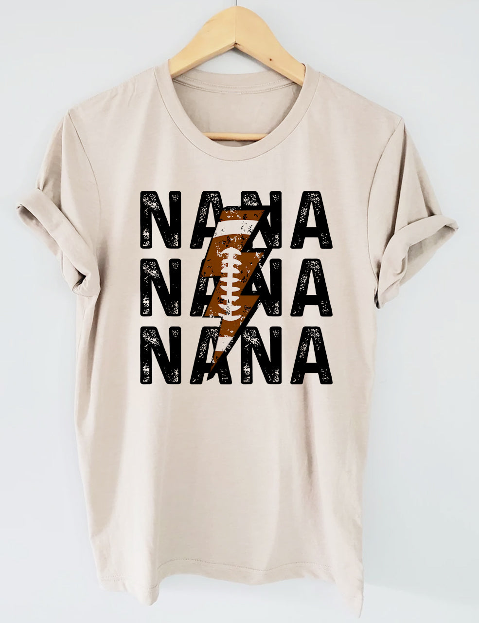 Football Nana Custom T-shirt