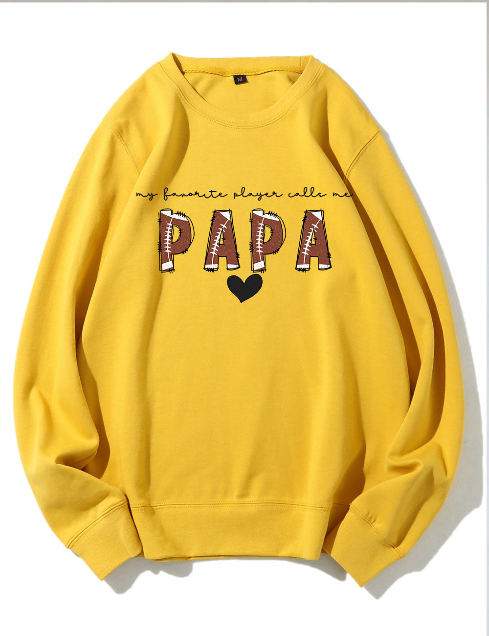 Custom Football Papa Sweatshirt