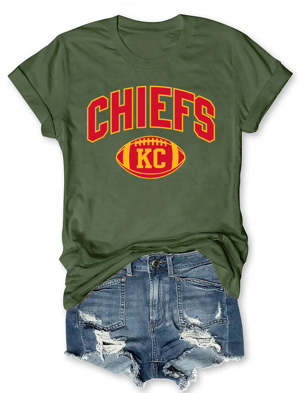 KC Style Customized Number And Name T-shirt