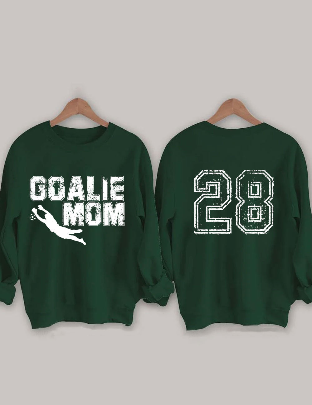 Custom Football Goalie Mom Sweatshirt