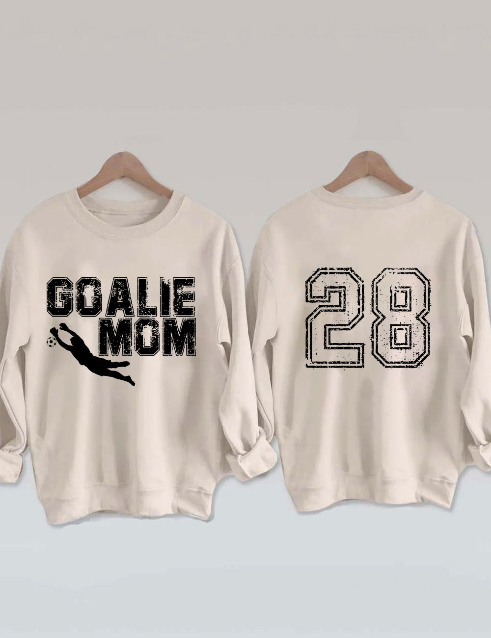 Custom Football Goalie Mom Sweatshirt
