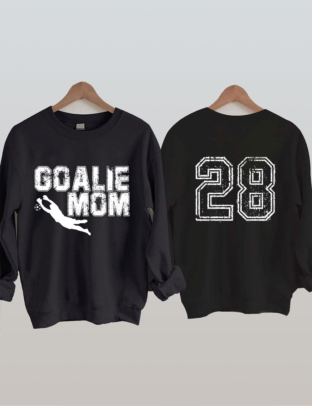 Custom Football Goalie Mom Sweatshirt
