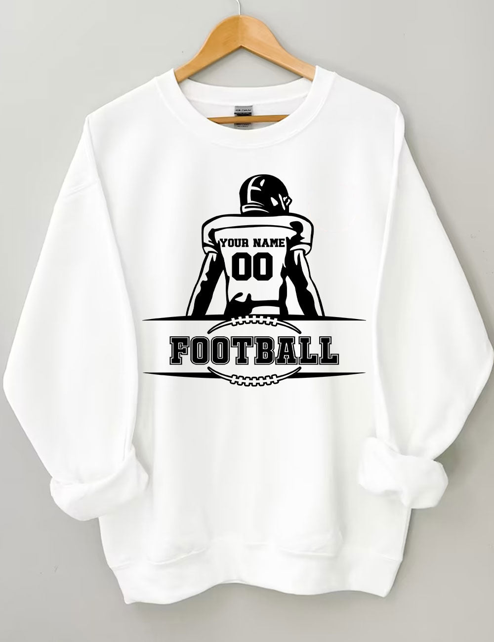 Football Customized Sweatshirt