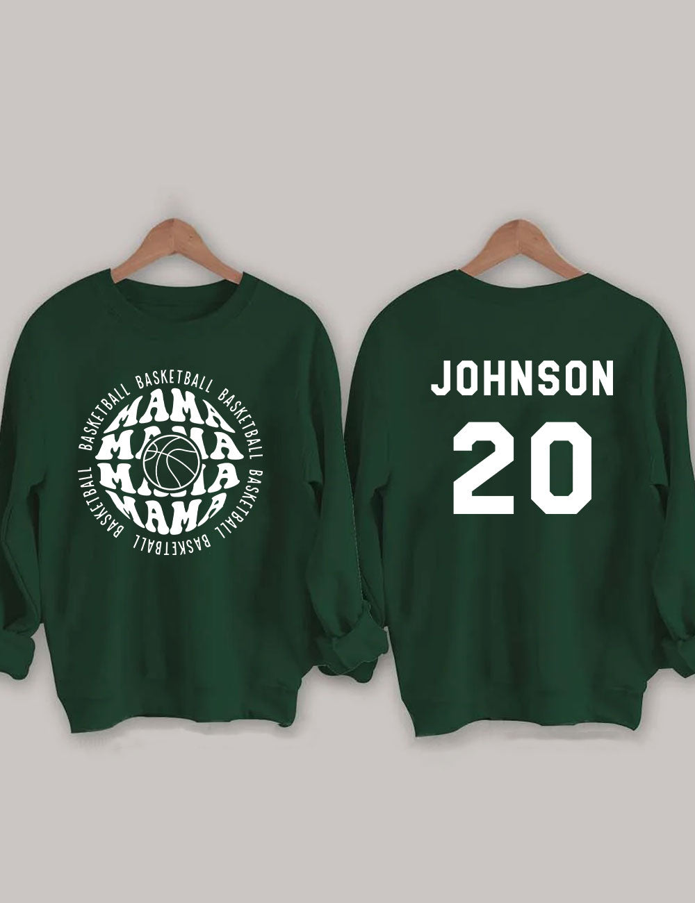 Basketball Mama Custom Sweatshirt