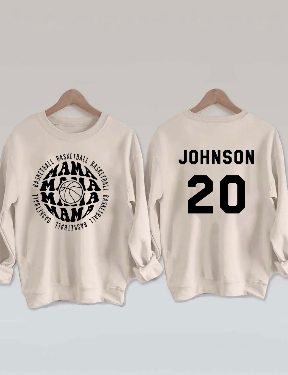 Basketball Mama Custom Sweatshirt