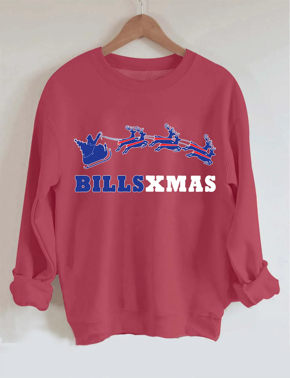 BillsXmas Buffalo Reindeer Christmas Sweatshirt