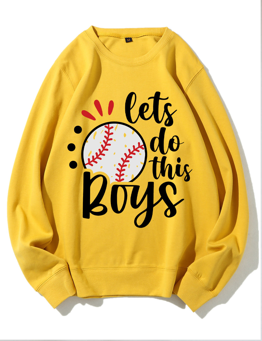 Lets Do This Boys Baseball Sweatshirt
